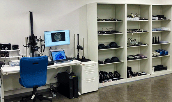 テスティングルーム(実験室)