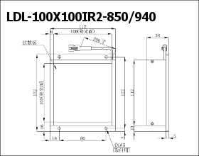 LDL-100X100IR2-850|CCS:シーシーエス株式会社 LDL-100X100IR2-850|CCS:シーシーエス株式会社
