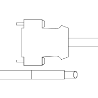 外部制御ケーブル　EXCB2-B3（パラレル、アナログタイプ用）