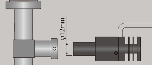 発光先端径φ12mmタイプ　HLV3-22-2C-1220