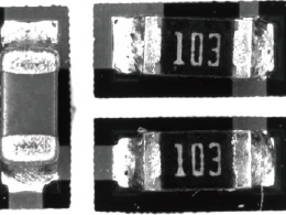 パワーフラッシュLED照明の発光時間：1.75μs（実測値）を使った撮像