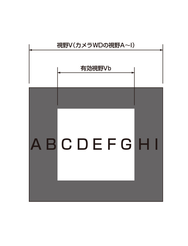 図3.視野と有効視野