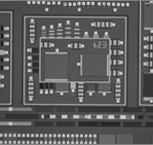 1200nmの赤外照明を使ったシリコンウエハー正反射観察