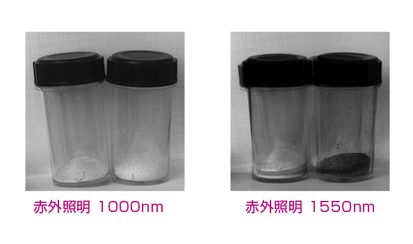 材料分類（左：塩　右：砂糖）